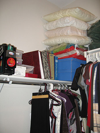 Closet before...