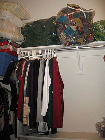 Closet before...